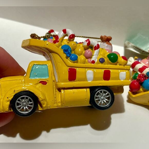 Kurt Alder Candy Filled Construction Vehicle ornaments - Picture 3 of 12